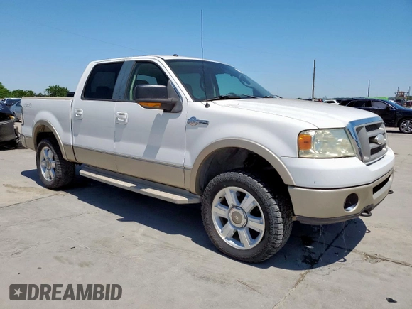 2008 Ford F-150 XLT с VIN 1FTPW14V48KB54512, выставлен на аукционе Copart как лот 54163695 с пробегом 204 914 миль миль и Списание • Salvage title. История ставок и продаж доступна на DreamBid. Изображение 4.
