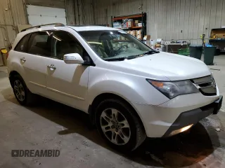 2008 Acura MDX with VIN 2HNYD282X8H536495, listed as a Copart auction lot 46929435 with 203,716 mi miles and Salvage Title. Bid and sale history available at DreamBid. Image 4.