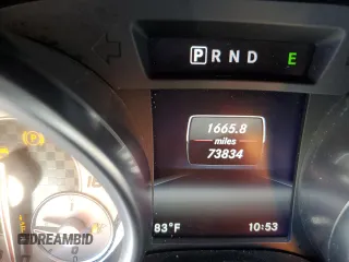 2015 Mercedes-Benz SLK-Class SLK 250 with VIN WDDPK4HA9FF108769, listed as a Copart auction lot 73555144 with 73,834 mi miles and Salvage Title. Bid and sale history available at carsss.com. Image 9.
