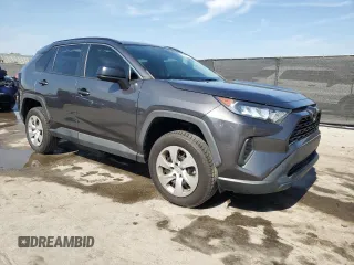 2021 Toyota RAV4 LE with VIN 2T3H1RFV1MC155845, listed as a Copart auction lot 43665575 with 61,082 mi miles and Salvage Title. Bid and sale history available at carsss.com. Image 4.