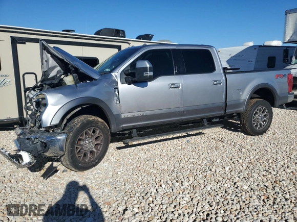 2021 Ford Super Duty F-250 SRW XL with VIN 1FT8W2BT8MEC78349, listed as a Copart auction lot 83420024 with 0 mi miles and Salvage Title. Bid and sale history available at carsss.com. Image 1.