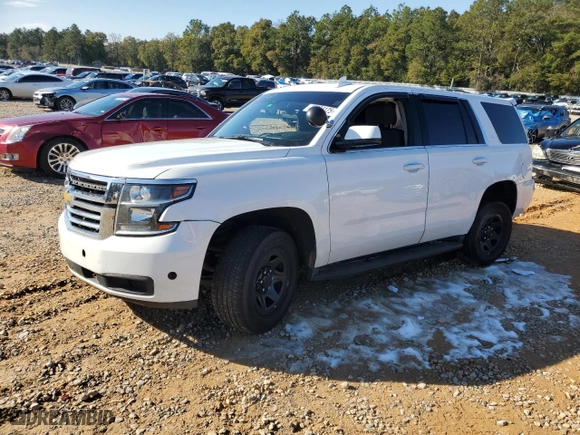 2020 Chevrolet Tahoe Commercial with VIN 1GNLCDEC1LR283949, listed as a Copart auction lot 87794125 with 93,974 mi miles and Non Repairable. Bid and sale history available at carsss.com. Image 1.