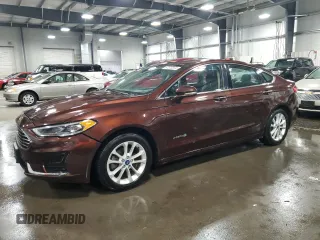 2019 Ford Fusion Hybrid SEL with VIN 3FA6P0MU5KR149757, listed as a Copart auction lot 67573034 with 64,695 mi miles and Salvage Title. Bid and sale history available at carsss.com. Image 1.