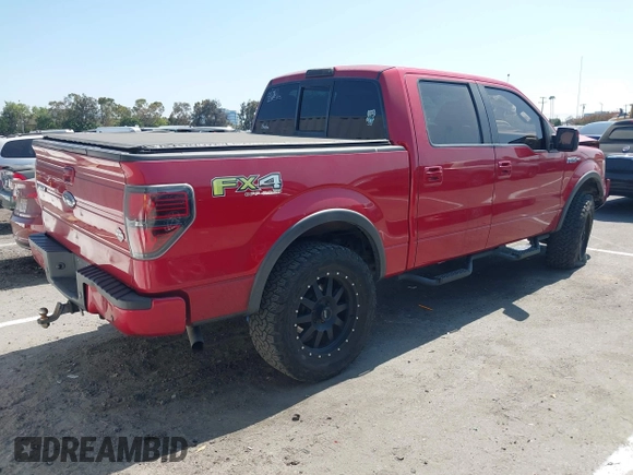 2010 Ford F-150 XL with VIN 1FTFW1EV9AFB22034, listed as a IAAI auction lot 42594401 with 162,835 mi miles and . Bid and sale history available at DreamBid. Image 4.