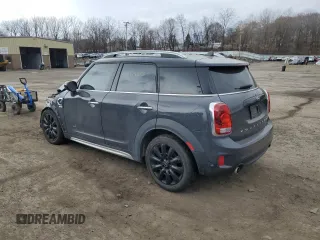 2020 MINI Countryman Cooper S with VIN WMZYX1C09L3L66767, listed as a Copart auction lot 47923355 with 44,663 mi miles and Salvage Title. Bid and sale history available at DreamBid. Image 2.