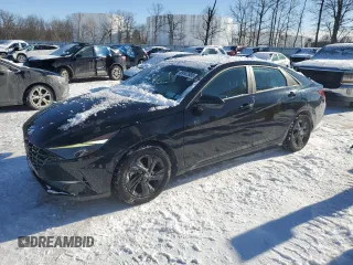 2022 Hyundai Elantra Blue z VIN KMHLM4AJ1NU013268, wystawiony jako Copart lot #89107935 z przebiegiem 73 835 mil mil oraz Nie do naprawy • Non repairable. Historia ofert i sprzedaży dostępna na DreamBid. Obrazek 1.