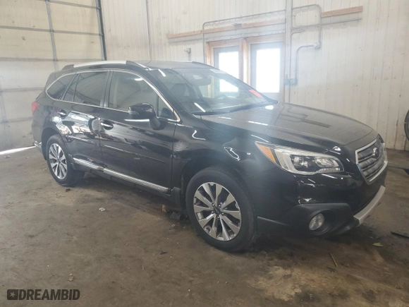 2017 Subaru Outback Touring with VIN 4S4BSATC4H3223176, listed as a Copart auction lot 50982395 with 127,032 mi miles and Salvage Title. Bid and sale history available at carsss.com. Image 4.