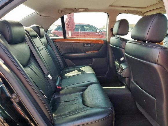 2003 Lexus LS 430 with VIN JTHBN30F530116362, listed as a Copart auction lot 52975725 with 254,221 mi miles and Salvage Title. Bid and sale history available at carsss.com. Image 10.