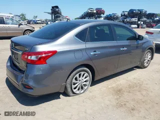 2019 Nissan Sentra S with VIN 3N1AB7AP2KY438694, listed as a IAAI auction lot 42002339 with 78,534 mi miles. Bid and sale history available at carsss.com. Image 4.