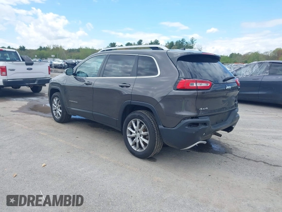 2018 Jeep Cherokee Limited z VIN 1C4PJMDX5JD547334, wystawiony jako IAAI lot #42209024 z przebiegiem 94 496 mil mil oraz . Historia ofert i sprzedaży dostępna na DreamBid. Obrazek 3.