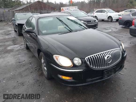 2008 Buick LaCrosse CXL with VIN 2G4WD582381148527, listed as a IAAI auction lot 41959008 with 116,374 mi miles. Bid and sale history available at carsss.com. Image 1.