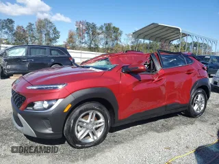 2023 Hyundai Kona SE with VIN KM8K22AB7PU026737, listed as a Copart auction lot 76378614 with Not Provided miles and Non Repairable. Bid and sale history available at carsss.com. Image 1.