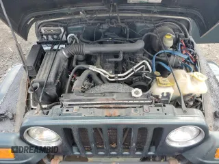 2003 Jeep Wrangler Sahara with VIN 1J4FA59S73P308250, listed as a Copart auction lot 64305965 with 186,288 mi miles and Clean title. Bid and sale history available at DreamBid. Image 12.