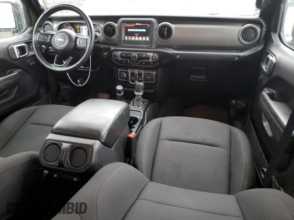 2022 Jeep Gladiator Willys z VIN 1C6HJTAG3NL170069, wystawiony jako Copart lot #45163635 z przebiegiem 30 521 mil mil oraz Szkoda całkowita • Salvage title. Historia ofert i sprzedaży dostępna na DreamBid. Obrazek 8.