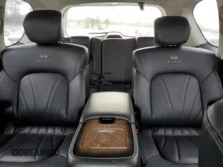 2011 Infiniti QX56 7-passenger with VIN JN8AZ2NF1B9503607, listed as a Copart auction lot 83296614 with 189,749 mi miles and Clean Title. Bid and sale history available at carsss.com. Image 10.