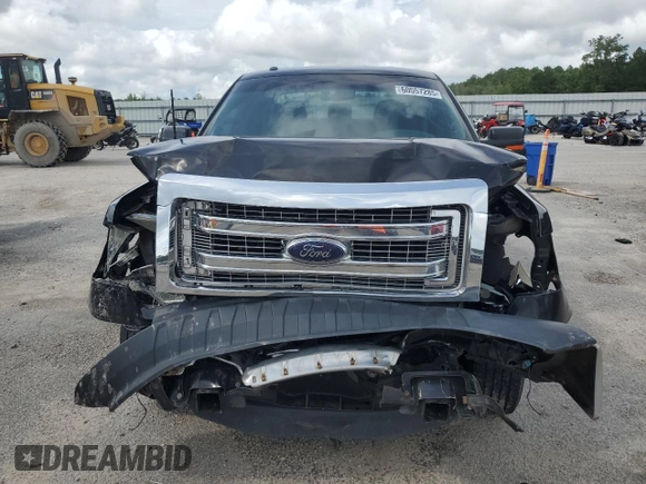 2013 Ford F-150 XL with VIN 1FTEX1CM8DFA85565, listed as a Copart auction lot 60557285 with 100,814 mi miles and Salvage title. Bid and sale history available at DreamBid. Image 5.