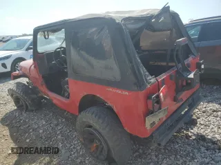 1995 Jeep Wrangler S with VIN 1J4FY19P1SP231891, listed as a Copart auction lot 69304234 with 0 mi miles and Salvage Title. Bid and sale history available at carsss.com. Image 2.