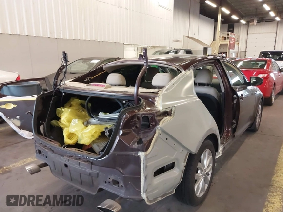 2015 Kia Optima EX with VIN 5XXGN4A78FG417912, listed as a IAAI auction lot 40565849 with 87,358 mi miles. Bid and sale history available at carsss.com. Image 6.