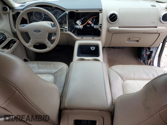 2005 Ford Expedition Eddie Bauer with VIN 1FMPU17555LA26279, listed as a Copart auction lot 44762945 with Not provided miles and Clean title. Bid and sale history available at DreamBid. Image 8.