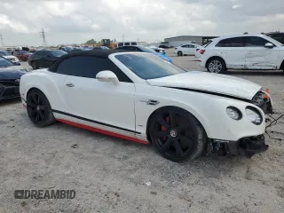 2017 Bentley Continental GT with VIN SCBGH3ZA0HC063181, listed as a Copart auction lot 51478485 with 23,157 mi miles and Salvage Title. Bid and sale history available at DreamBid. Image 4.
