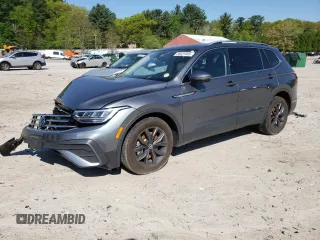 2023 Volkswagen Tiguan SE with VIN 3VVMB7AX6PM083524, listed as a Copart auction lot 56631685 with 18,705 mi miles and Salvage title. Bid and sale history available at DreamBid. Image 1.