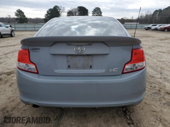 2012 Scion tC with VIN JTKJF5C77C3026437, listed as a Copart auction lot 45484865 with 215,709 mi miles and Salvage Title. Bid and sale history available at carsss.com. Image 6.