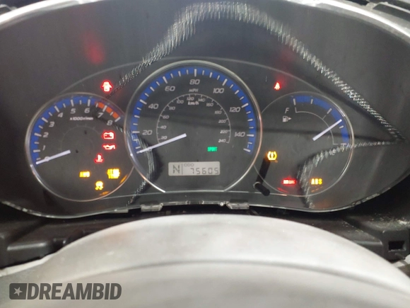 2011 Subaru Forester X with VIN JF2SHBBC5BH780006, listed as a IAAI auction lot 42008040 with 75,605 mi miles and . Bid and sale history available at DreamBid. Image 7.