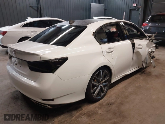 2016 Lexus GS 350 with VIN JTHBZ1BL2GA007580, listed as a IAAI auction lot 42560113 with 93,705 mi miles and . Bid and sale history available at DreamBid. Image 4.