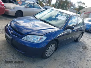 2004 Honda Civic LX with VIN 2HGES15564H516764, listed as a IAAI auction lot 40933100 with 107,000 mi miles. Bid and sale history available at carsss.com. Image 2.