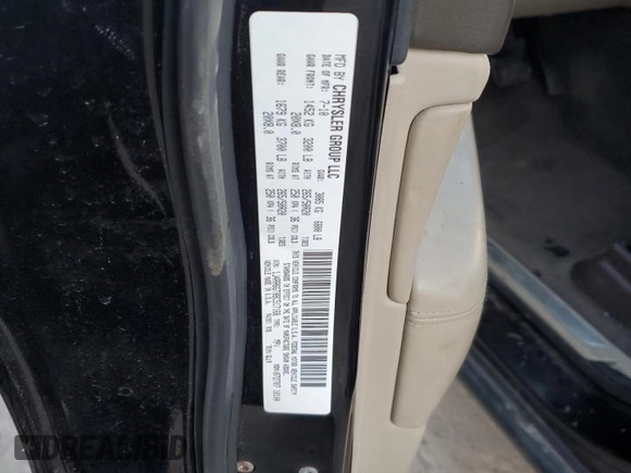 2011 Jeep Grand Cherokee Overland with VIN 1J4RR6GT8BC517168, listed as a Copart auction lot 88652055 with 175,431 mi miles and Salvage title. Bid and sale history available at DreamBid. Image 14.