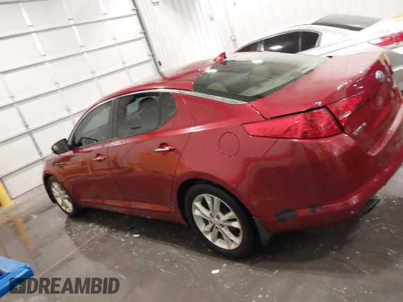 2013 Kia Optima EX with VIN 5XXGN4A7XDG161396, listed as a IAAI auction lot 42051533 with 139,551 mi miles. Bid and sale history available at carsss.com. Image 14.