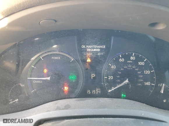 2012 Lexus RX 450h with VIN JTJBC1BA5C2430611, listed as a Copart auction lot 83367814 with 151,934 mi miles and Clean Title. Bid and sale history available at carsss.com. Image 9.