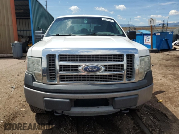 2012 Ford F-150 XL with VIN 1FTFX1EF6CFB16264, listed as a Copart auction lot 58839275 with 121,226 mi miles and Salvage title. Bid and sale history available at DreamBid. Image 5.