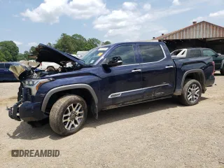 2024 Toyota Tundra 1794 Edition with VIN 5TFMC5DB7RX064784, listed as a Copart auction lot 57659385 with 17,587 mi miles and Salvage title. Bid and sale history available at DreamBid. Image 1.