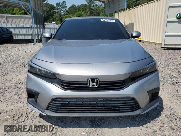 2022 Honda Civic EX with VIN JHMFE1F7XNX008710, listed as a Copart auction lot 62135565 with 42,517 mi miles and Salvage title. Bid and sale history available at DreamBid. Image 5.