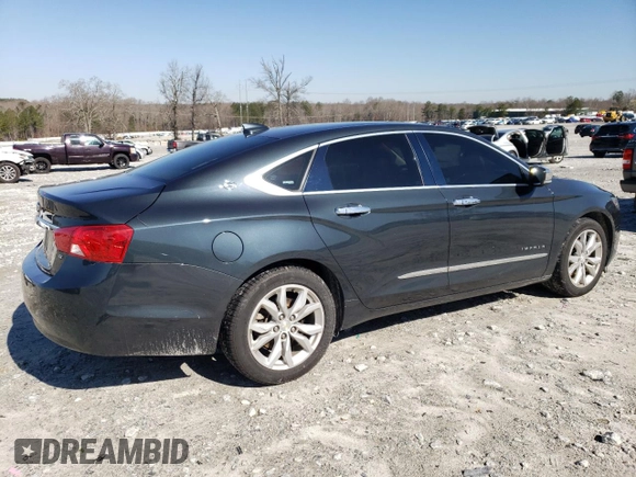 2018 Chevrolet Impala LT with VIN 1G1105S32JU121575, listed as a Copart auction lot 47365845 with 107,464 mi miles and Non Repairable. Bid and sale history available at DreamBid. Image 3.