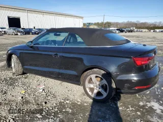 2018 Audi A3 2.0T Premium with VIN WAU78LFF1J1001204, listed as a Copart auction lot 85868554 with 52,297 mi miles and Salvage Title. Bid and sale history available at carsss.com. Image 2.