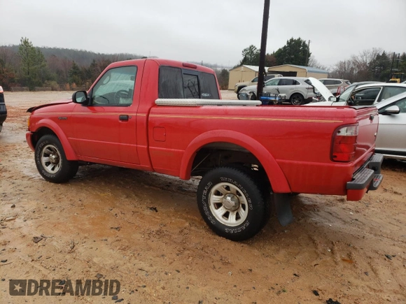 2003 Ford Ranger XL with VIN 1FTYR10U83TA32912, listed as a Copart auction lot 45004475 with 194,816 mi miles and Salvage Title. Bid and sale history available at carsss.com. Image 2.