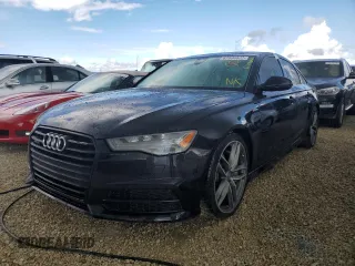 2016 Audi A6 3.0T Prestige with VIN WAUHGAFC5GN009244, listed as a Copart auction lot 67096822 with 0 mi miles. Bid and sale history available at carsss.com. Image 2.