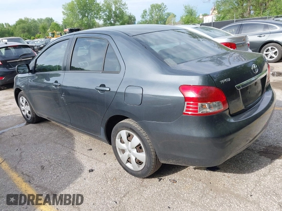 2008 Toyota Yaris with VIN JTDBT923681215240, listed as a IAAI auction lot 42183335 with 214,008 mi miles. Bid and sale history available at carsss.com. Image 3.