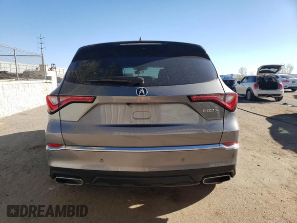 2023 Acura MDX w/Technology Package with VIN 5J8YD9H47PL007508, listed as a Copart auction lot 50713475 with 23,645 mi miles and Salvage Title. Bid and sale history available at carsss.com. Image 6.