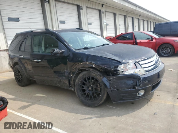 2008 Ford Taurus X Limited with VIN 1FMDK03W48GA01145, listed as a Copart auction lot 60896755 with 155,763 mi miles and Salvage title. Bid and sale history available at DreamBid. Image 4.