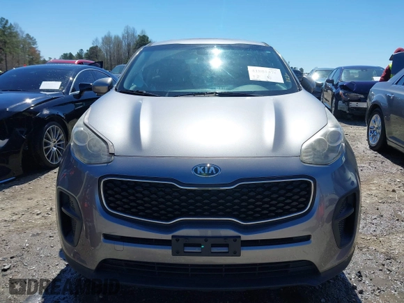 2017 Kia Sportage LX with VIN KNDPM3AC4H7156977, listed as a IAAI auction lot 41851476 with 101,778 mi miles. Bid and sale history available at carsss.com. Image 12.