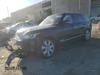 2015 Land Rover Range Rover Supercharged с VIN SALGS3TF2FA218690, выставлен на аукционе Copart как лот 46417235 с пробегом 106 784 миль миль и Списание • Salvage title. История ставок и продаж доступна на DreamBid. Изображение 1.