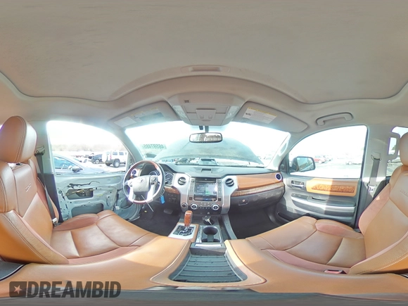 2016 Toyota Tundra 4WD Truck Platinum with VIN 5TFAW5F19GX537967, listed as a Copart auction lot 46597485 with 50,466 mi miles and Salvage Title. Bid and sale history available at carsss.com. Image 15.