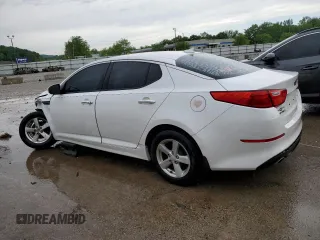 2015 Kia Optima LX z VIN KNAGM4A71F5658375, wystawiony jako Copart lot #57343525 z przebiegiem 118 027 mil mil oraz Nie do naprawy • Non repairable. Historia ofert i sprzedaży dostępna na DreamBid. Obrazek 2.