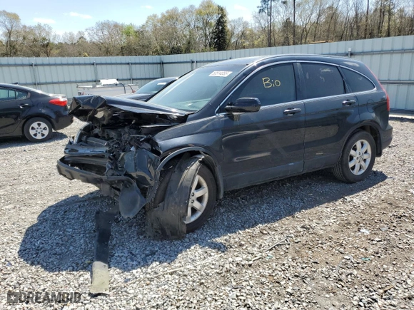 2007 Honda CR-V EX-L with VIN JHLRE38777C012458, listed as a Copart auction lot 50514055 with 128,503 mi miles and Salvage Title. Bid and sale history available at carsss.com. Image 1.