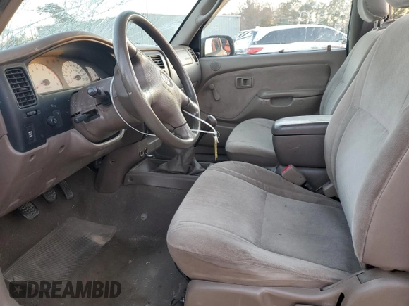 2002 Toyota Tacoma with VIN 5TEPM62N62Z050001, listed as a Copart auction lot 41335185 with 199,316 mi miles and Salvage title. Bid and sale history available at DreamBid. Image 7.