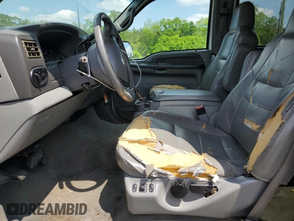 2002 Ford Excursion Special Serv с VIN 1FMNU40L52ED66291, выставлен на аукционе Copart как лот 53526995 с пробегом 200 794 миль миль и Списание • Salvage title. История ставок и продаж доступна на DreamBid. Изображение 7.