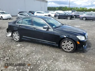 2008 Mercedes-Benz C 300 Sport with VIN WDDGF81X08F173751, listed as a Copart auction lot 57802265 with 94,433 mi miles and Salvage title. Bid and sale history available at DreamBid. Image 4.